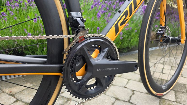 Used Ridley Noah Fast Disc - Shimano Ultegra DI2 2x12sp 2023 2023 Road & Gravel, Orange — image 7 of 17