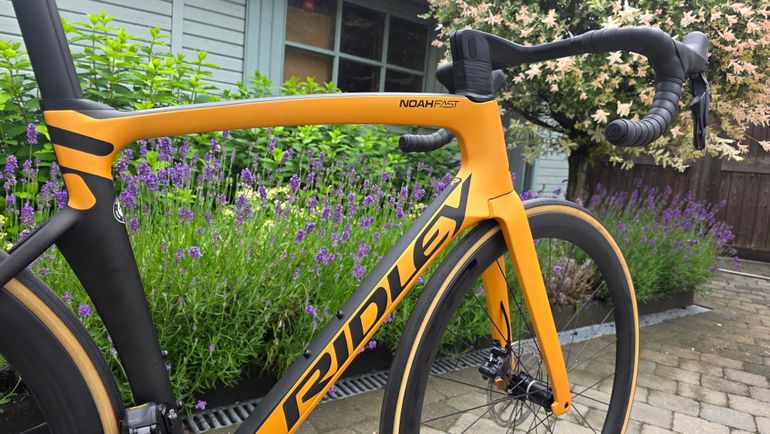 Used Ridley Noah Fast Disc - Shimano Ultegra DI2 2x12sp 2023 2023 Road & Gravel, Orange — image 3 of 17