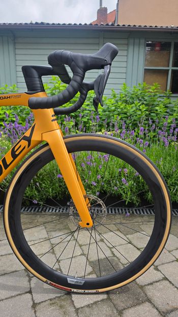 Used Ridley Noah Fast Disc - Shimano Ultegra DI2 2x12sp 2023 2023 Road & Gravel, Orange — image 5 of 17