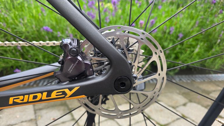Used Ridley Noah Fast Disc - Shimano Ultegra DI2 2x12sp 2023 2023 Road & Gravel, Orange — image 13 of 17
