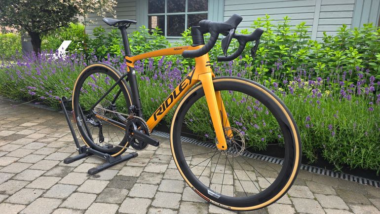 Used Ridley Noah Fast Disc - Shimano Ultegra DI2 2x12sp 2023 2023 Road & Gravel, Orange — image 2 of 17