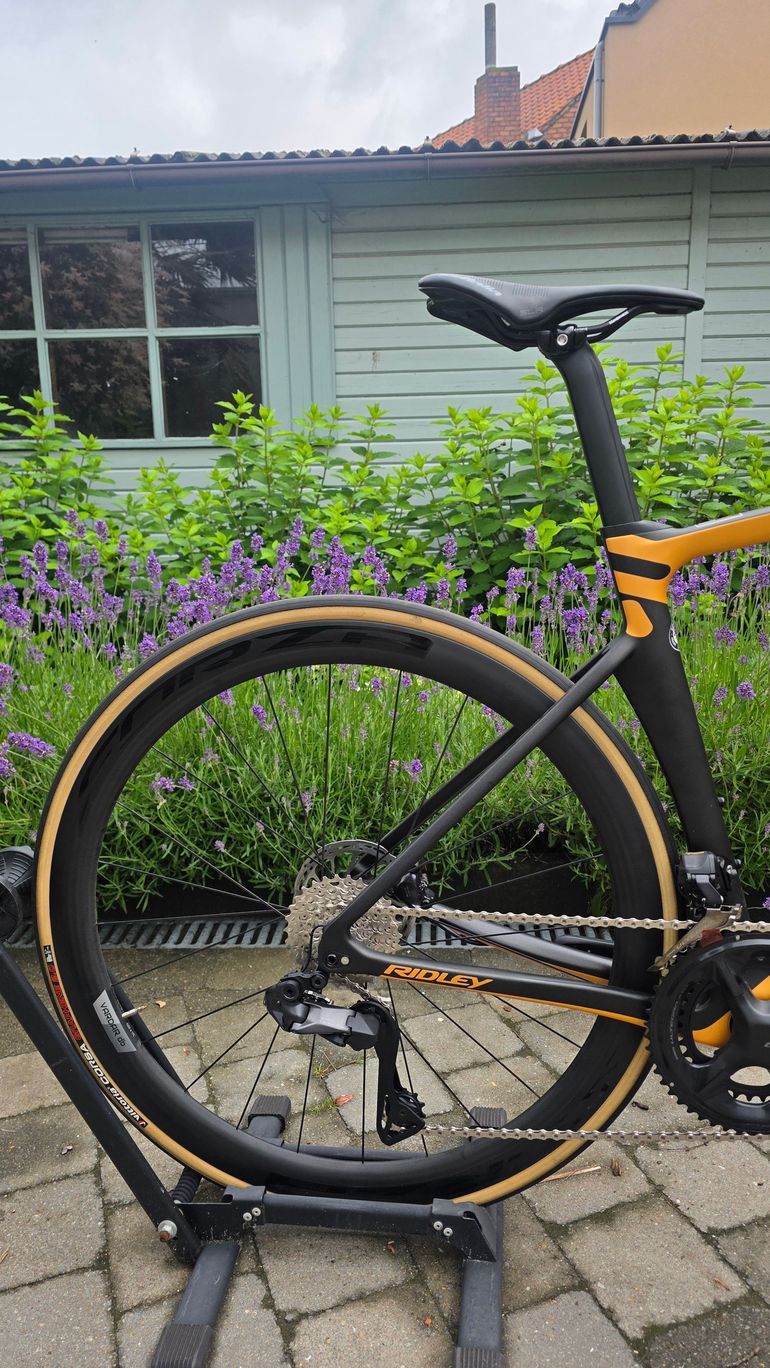 Used Ridley Noah Fast Disc - Shimano Ultegra DI2 2x12sp 2023 2023 Road & Gravel, Orange — image 6 of 17