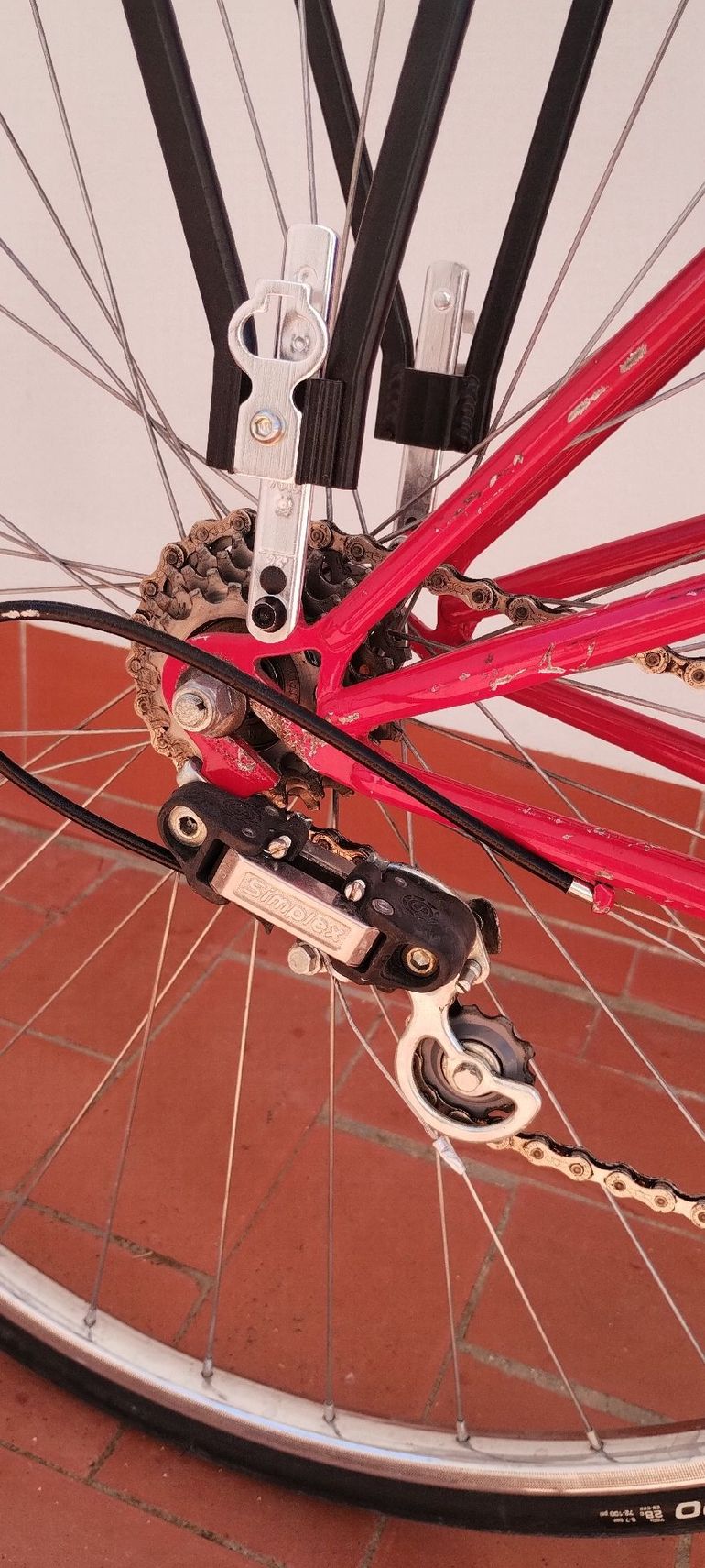 Used Rabasa Derbi Rabasa Derbi Custom 1980 Urban, Rot — image 3 of 14