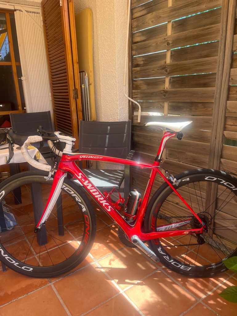 Used Specialized Tarmac SL3 Expert Double 2011 2011 Road & Gravel, Rojo — image 1 of 4