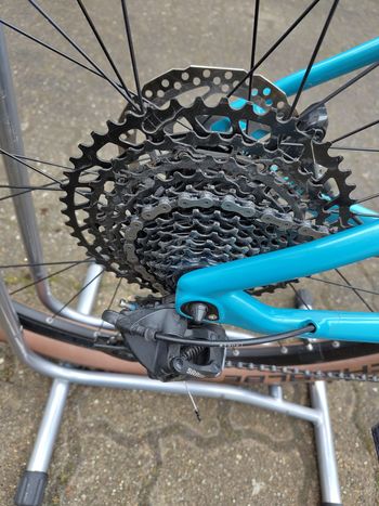 Used CUBE Cube Reaction C:62 ONE 2024 Mountainbike, Blue — image 2 of 4