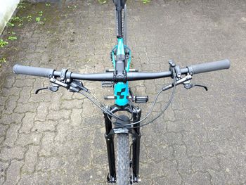 Used CUBE Cube Reaction C:62 ONE 2024 Mountainbike, Blue — image 3 of 4