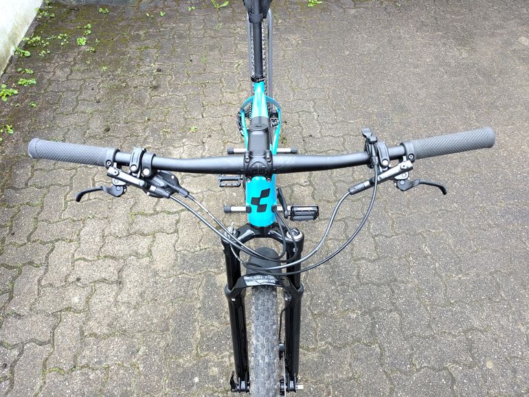 Used CUBE Cube Reaction C:62 ONE 2024 Mountainbike, Blue — image 3 of 4