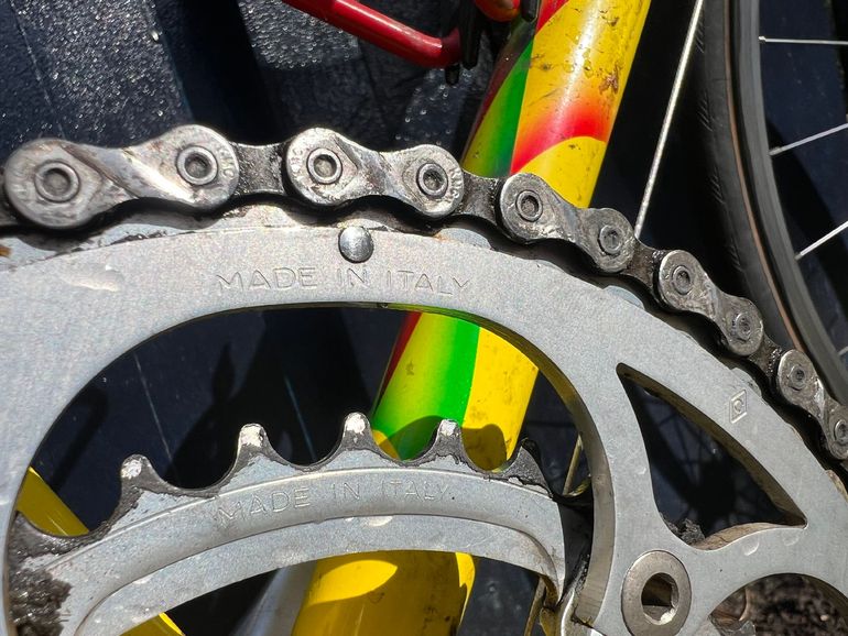 Used Zullo Zullo Custom Campagnolo Mirage 1991 Road & Gravel, Orange — image 5 of 6