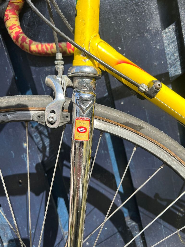 Used Zullo Zullo Custom Campagnolo Mirage 1991 Road & Gravel, Orange — image 4 of 6