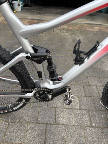 Used BMC FOURSTROKE 01 ONE 2019 2019 Mountainbike, Light Gray, 29 — image 4 of 5