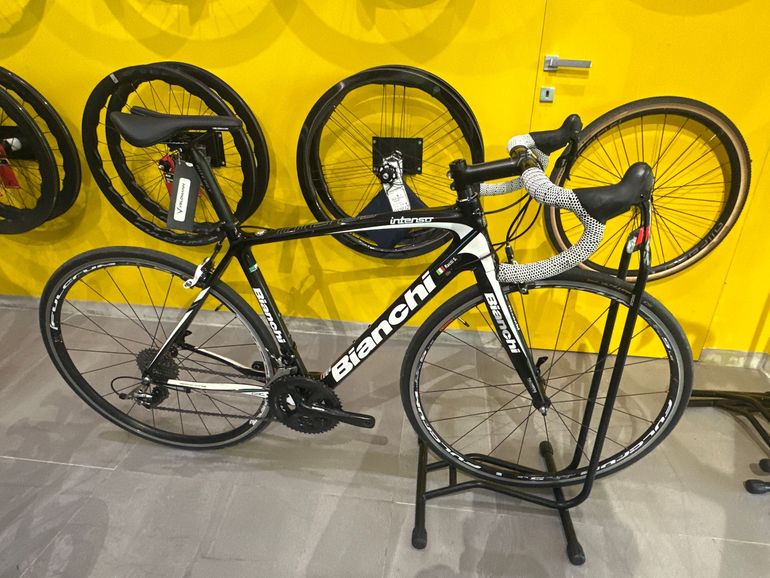 Used Bianchi Intenso 105 2020 2020 Road & Gravel, Black — image 1 of 6