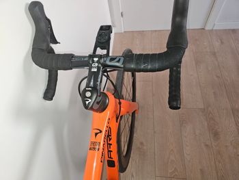 Used Pinarello PARIS ULTEGRA 11S DISK 2021 2021 Road & Gravel, Orange — image 5 of 5