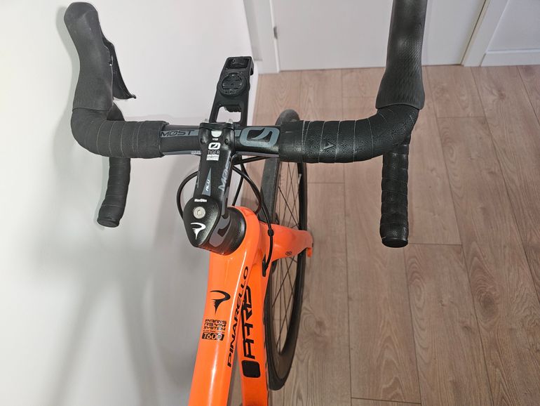 Used Pinarello PARIS ULTEGRA 11S DISK 2021 2021 Road & Gravel, Orange — image 5 of 5