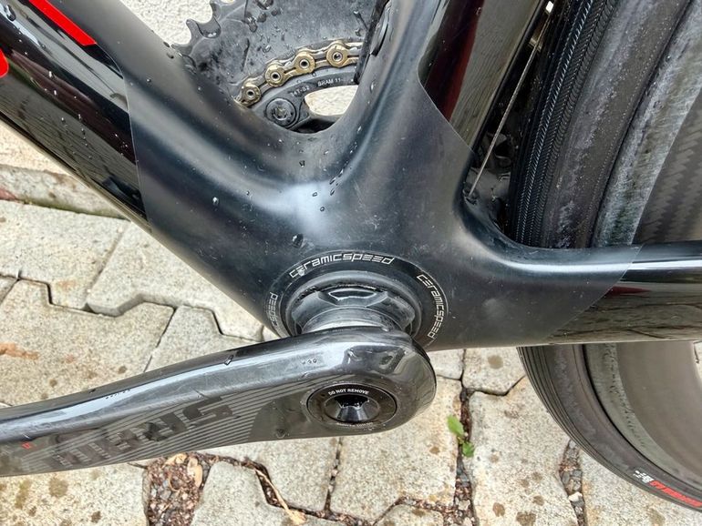 Used Specialized Specialized S-Works Tarmac SL4 Aero Schwarz Rot RH 54 2012 Road & Gravel, Schwarz — image 17 of 25