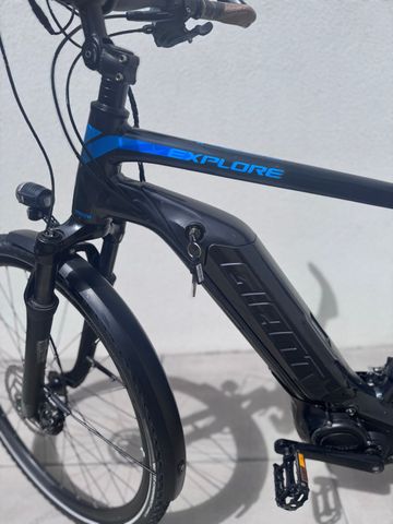 Used Giant GrandTour E+ Shimano Deore XT 2022 Urban, Black — image 20 of 27
