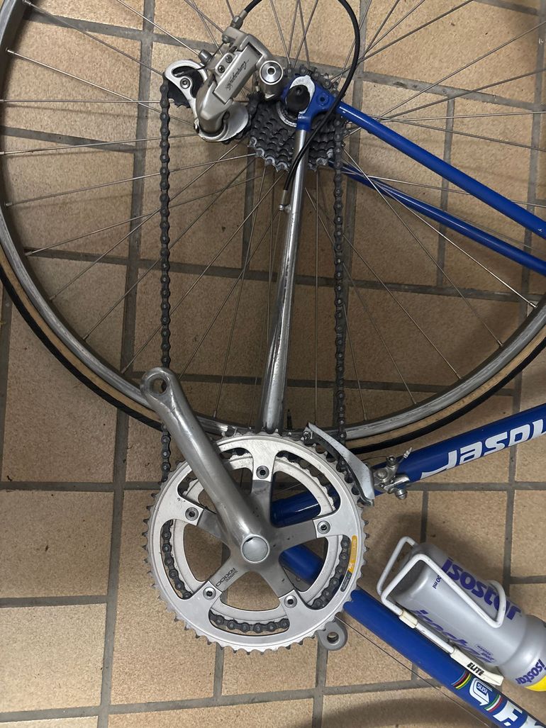 Used F Moser F Moser Custom Campagnolo Athena 1990 Road & Gravel, Blau — image 3 of 4