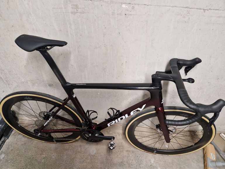 Used Ridley Falcn RS - Shimano Ultegra DI2 2x12sp 2025 2025 Road & Gravel, Black — image 3 of 4