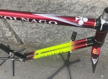 Used Colnago CARBiTUBO Frameset 1992 Road & Gravel, Rot — image 5 of 17