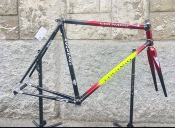 Used Colnago CARBiTUBO Frameset 1992 Road & Gravel, Rot — image 4 of 17