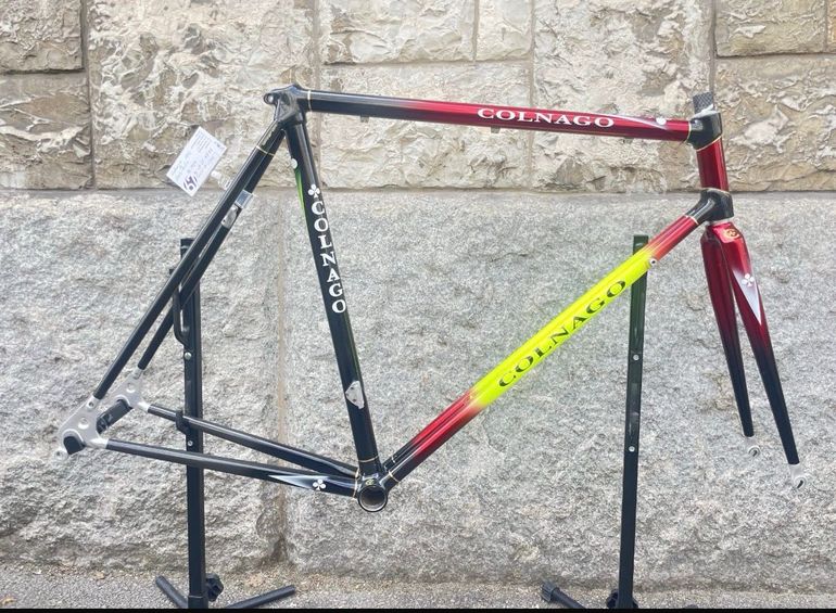 Used Colnago CARBiTUBO Frameset 1992 Road & Gravel, Rot — image 4 of 17