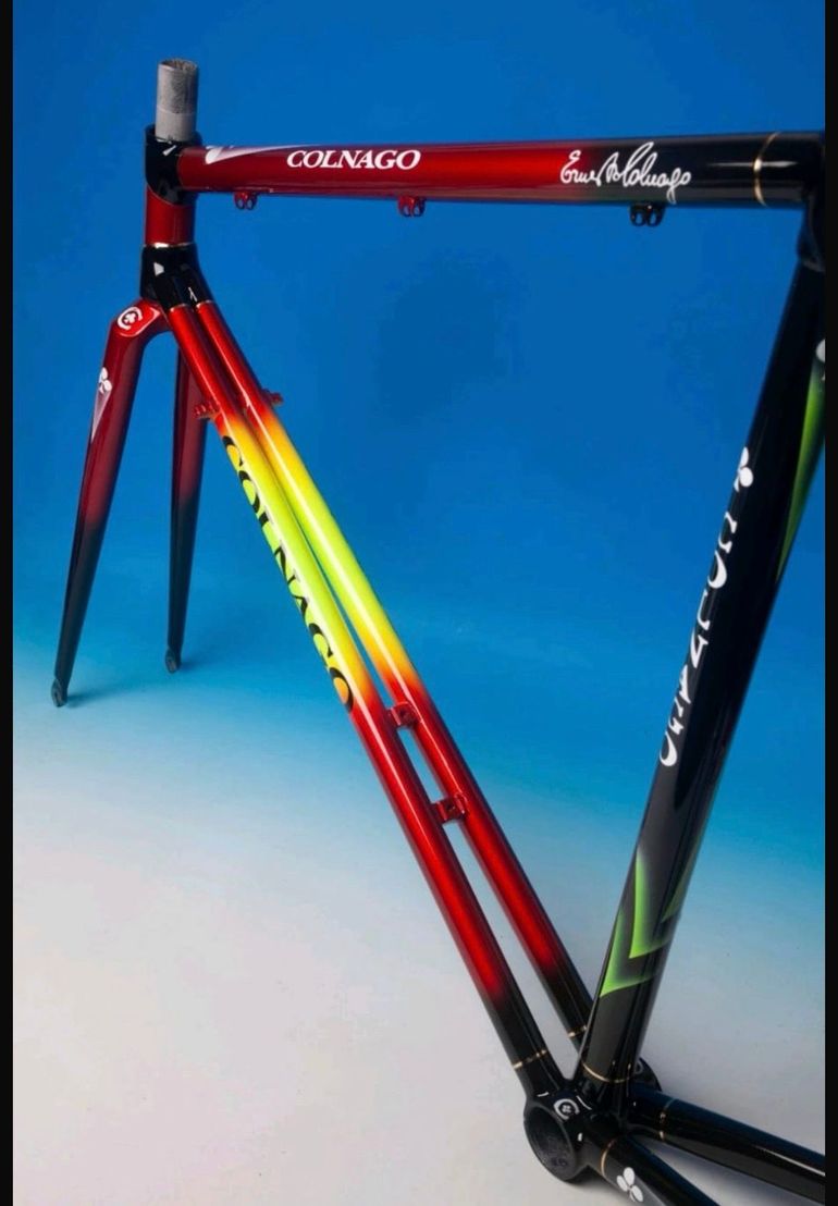 Used Colnago CARBiTUBO Frameset 1992 Road & Gravel, Rot — image 13 of 17