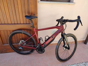 Moustache Dimanche Shimano Ultegra 2021 Road & Gravel usato, Rosso — immagine 9 di 10