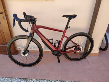 Moustache Dimanche Shimano Ultegra 2021 Road & Gravel usato, Rosso — immagine 1 di 10