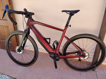 Moustache Dimanche Shimano Ultegra 2021 Road & Gravel usato, Rosso — immagine 2 di 10