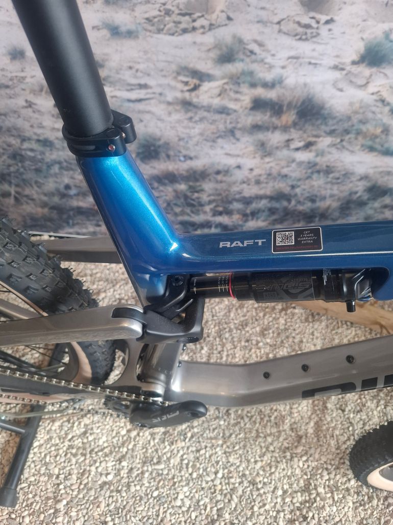 Used Ridley Raft Sram GX Eagle Fade L 2025 Mountainbike, Light Gray — image 4 of 5