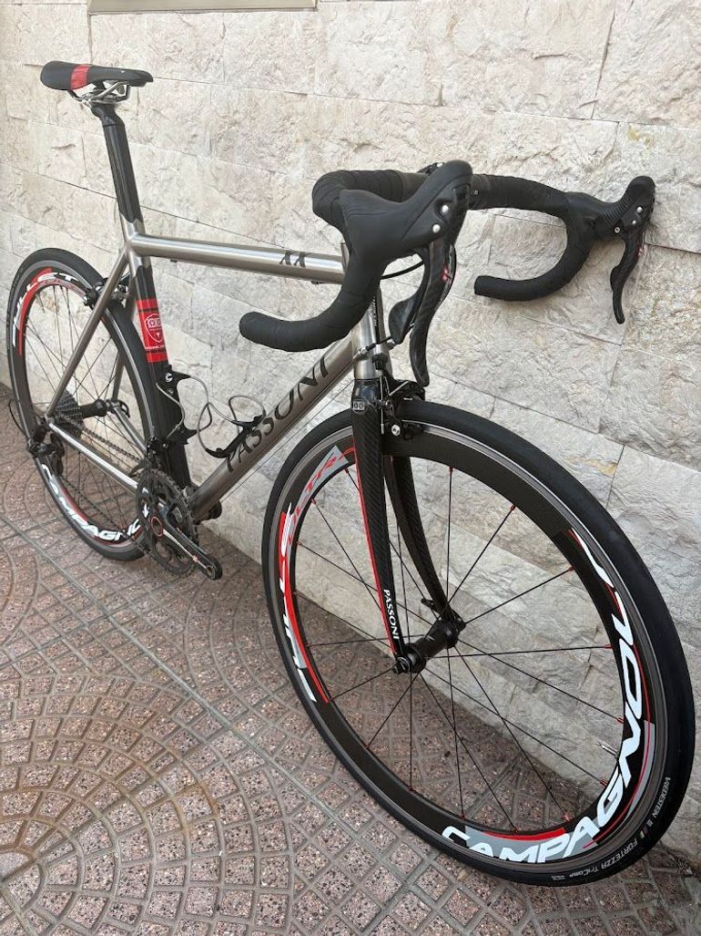 Used IS Passoni XXTi 2010 Road & Gravel, Hellgrau — image 3 of 3