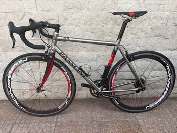 Used IS Passoni XXTi 2010 Road & Gravel, Hellgrau — image 2 of 3