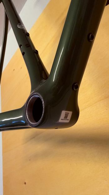 Used Specialized S-Works Crux Frameset - FACT 12r Carbon 2025 Frameset 2025 Road & Gravel, Green — image 13 of 17