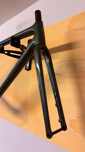 Used Specialized S-Works Crux Frameset - FACT 12r Carbon 2025 Frameset 2025 Road & Gravel, Green — image 3 of 17