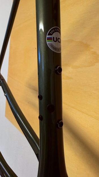 Used Specialized S-Works Crux Frameset - FACT 12r Carbon 2025 Frameset 2025 Road & Gravel, Green — image 10 of 17