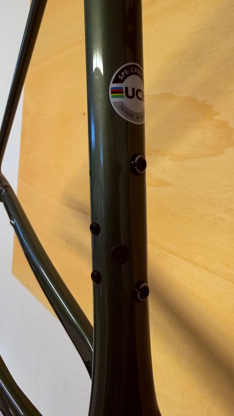 Used Specialized S-Works Crux Frameset - FACT 12r Carbon 2025 Frameset 2025 Road & Gravel, Green — image 10 of 17