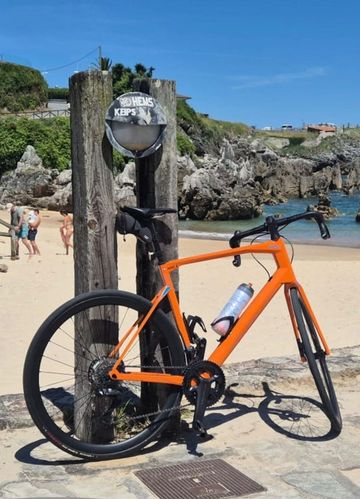 Used BMC Roadmachine ONE 2023 2023 Road & Gravel, Orange — image 2 of 3