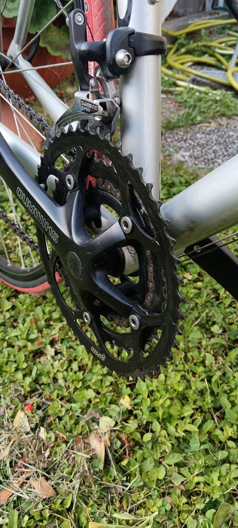 Used Olmo Olmo Custom Shimano 105 2000 Road & Gravel, Hellgrau — image 3 of 8