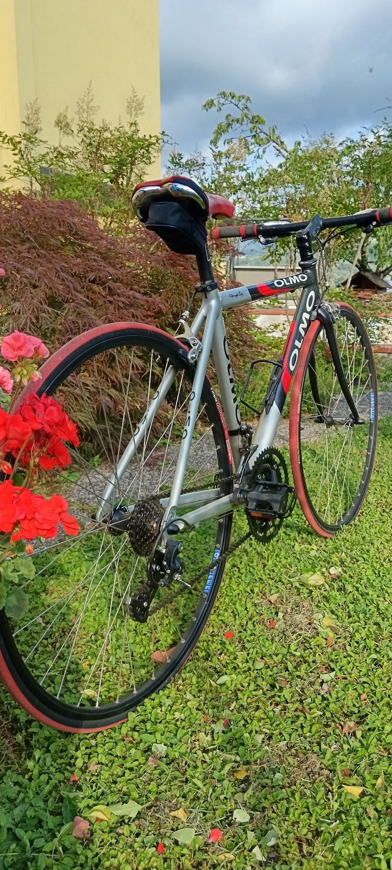 Used Olmo Olmo Custom Shimano 105 2000 Road & Gravel, Hellgrau — image 7 of 8