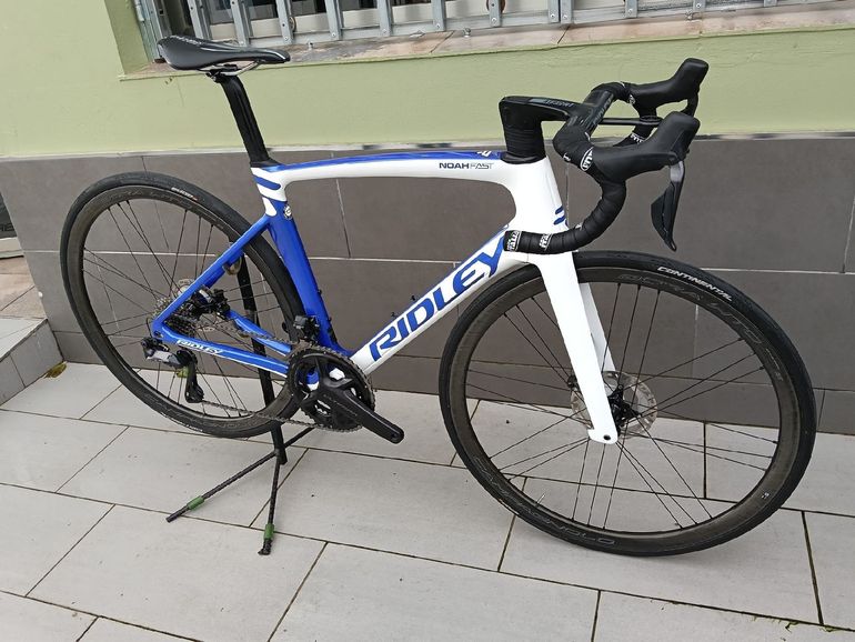 Used Ridley Noah Fast Disc - Shimano Ultegra DI2 2x12sp 2022 2022 Road & Gravel, Weiß — image 3 of 4