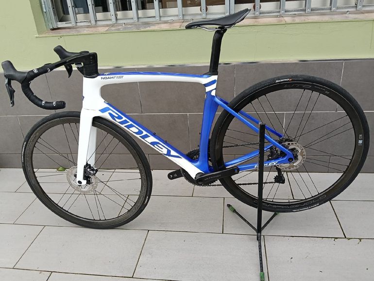 Used Ridley Noah Fast Disc - Shimano Ultegra DI2 2x12sp 2022 2022 Road & Gravel, Weiß — image 2 of 4