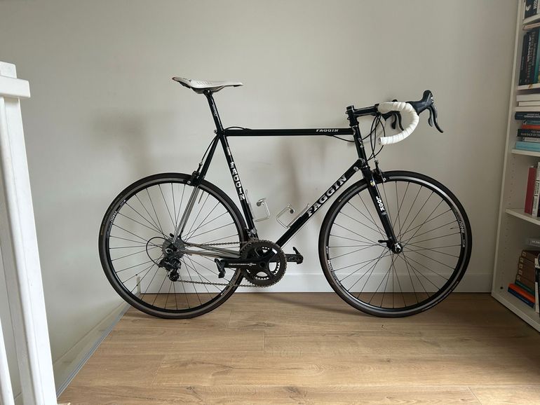 Used Faggin Faggin Custom Campagnolo Chorus 2015 Road & Gravel, Black — image 1 of 17