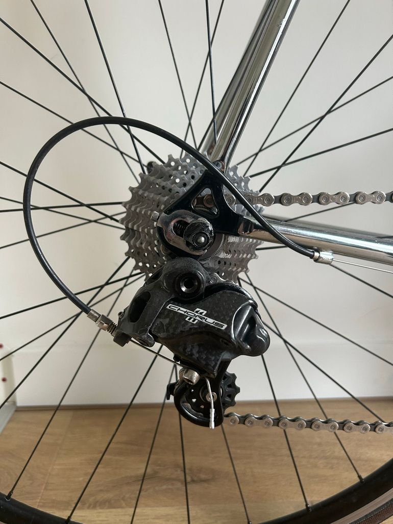 Used Faggin Faggin Custom Campagnolo Chorus 2015 Road & Gravel, Black — image 3 of 17