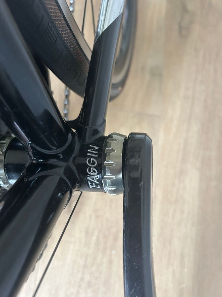 Used Faggin Faggin Custom Campagnolo Chorus 2015 Road & Gravel, Black — image 14 of 17