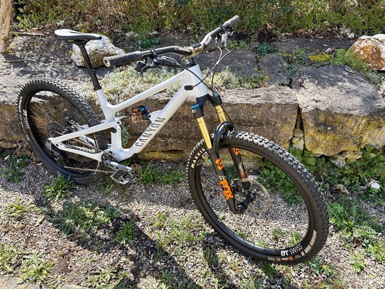 Used Canyon Spectral 125 CF 9 2023 2023 Mountainbike, Light Gray, 29 — image 5 of 6