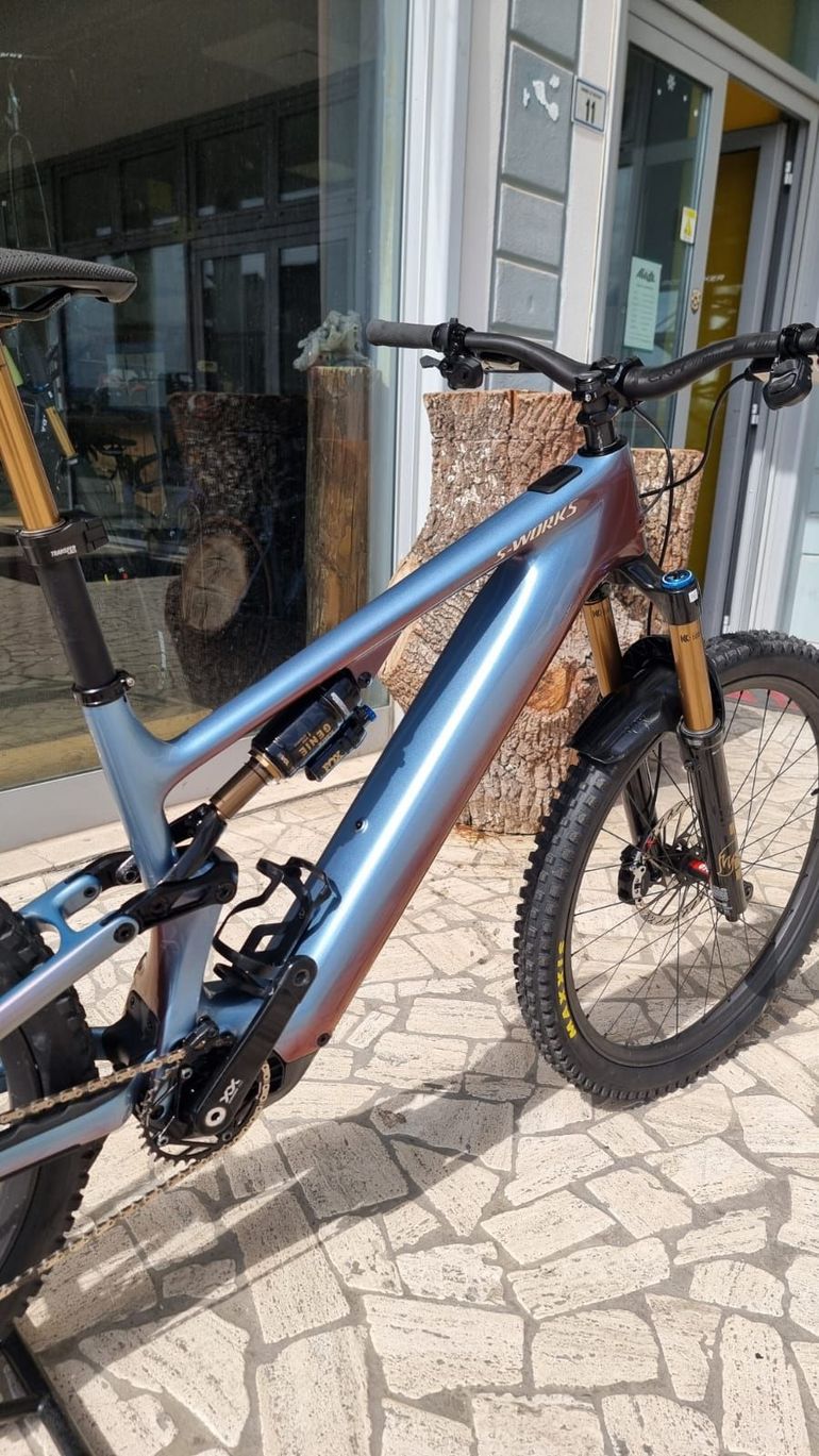 Used Specialized S-Works Turbo Levo 4 2026 2026 Mountainbike, Blue, 29, 27.5 — image 1 of 9