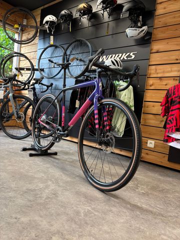 Used Specialized Crux Comp 2025 2025 Road & Gravel, Purple — image 3 of 5