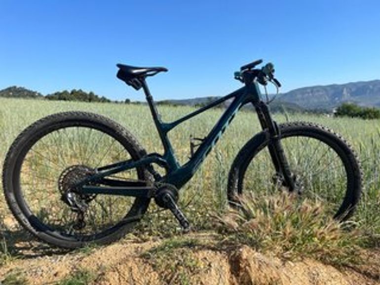 Used Scott Contessa Spark RC World Cup 2022 2022 Mountainbike, Green, 29 — image 1 of 9