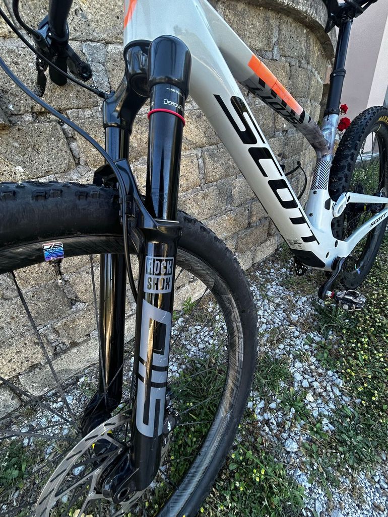 Used Scott Spark Frameset 2025 Mountainbike, White — image 4 of 8