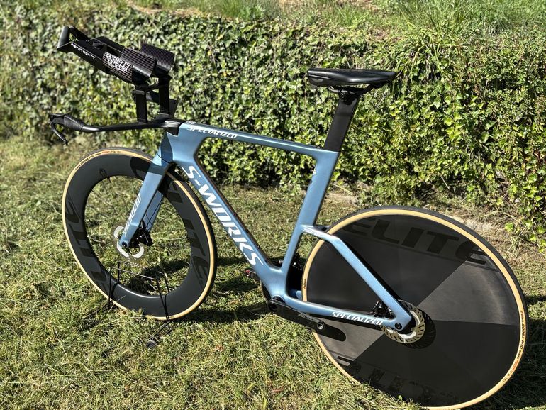 Used Specialized S-Works Shiv TT Disc Module - FACT 11r Carbon 2025 2025 Road & Gravel, Light Gray — image 2 of 18