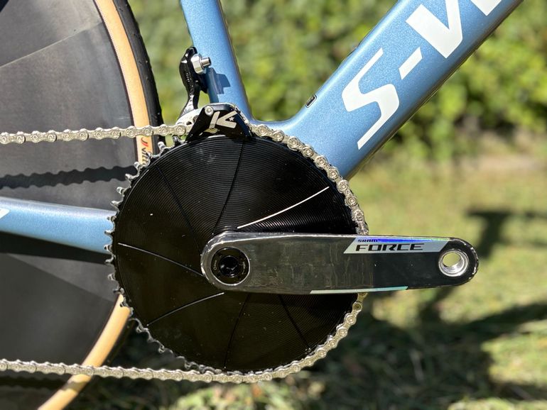 Used Specialized S-Works Shiv TT Disc Module - FACT 11r Carbon 2025 2025 Road & Gravel, Light Gray — image 3 of 18